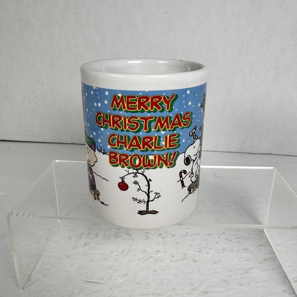 Peanuts Charlie Brown Snoopy Christmas Coffee Mug Galerie 2005 Lucy‎ - Picture 2 of 6